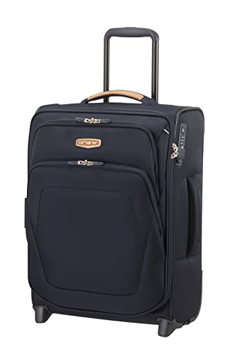 Samsonite Spark Sng Eco - Upright S Bagaglio A Mano, 55 Cm, 42 L, 48.5/57 L, Blu (Eco Blue)