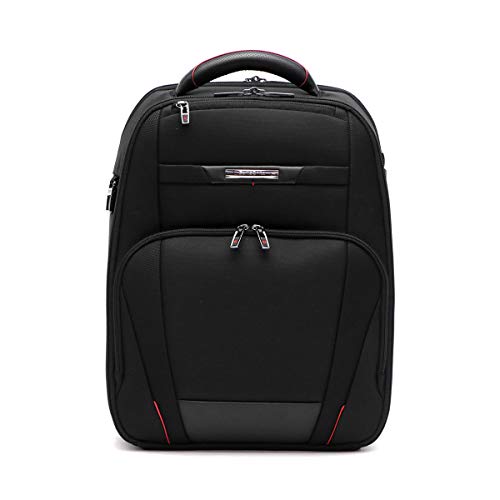 Samsonite Pro-Dlx 5, Zaino Expandable Unisex Adulto, Nero (Black), 44.5 Cm - 21 26 L
