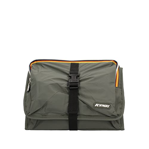 Kway Reville Small Accessories Beauty Case Taglia Unica Verde Green Blackish Wmr