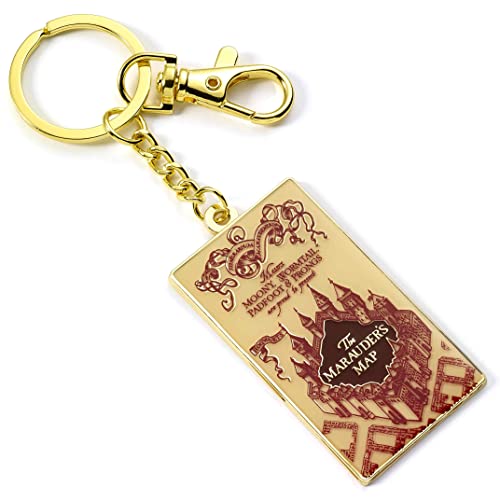 Harry Potter Portachiavi Ufficiale Con Mappa Dei Predoni, Multicolore, Etichettalia Unica