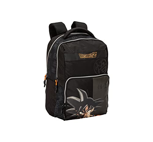 Comix Anime, Dragonball - Zaino Scuola Porta Pc Unisex Per Bambini E Ragazzi Con Spallacci Regolabili, Due Scomparti Per Tablet E Notebook Con Chiusur