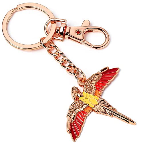 Harry Potter Portachiavi Ufficiale Fawkes Di The Carat Shop