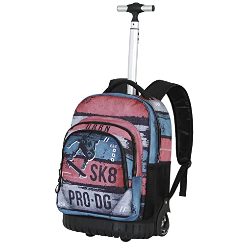 Prodg Urbansk8-Zaino Trolley Gts Fan, Grigio, 32 X 47 Cm, Capacità 39 L