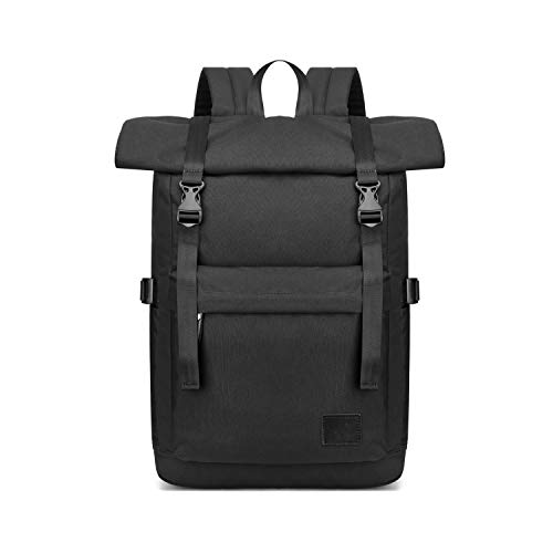 Fandare Antifurto Zaino Zainetto Scuola Roll Top Backpack Espandibile Zaino Per 15.6 Pollice Pc Portatile Cartella Uomo Donna Borsa Universitaria Dayp