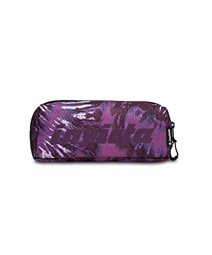 Portapenne Invicta Square - Scuola & Lavoro - Fantasia Viola Con Logo - Porta Penne