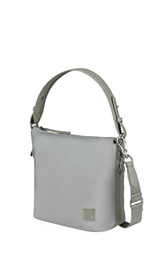 Samsonite Essentially Karissa, Custodia A Sacchetto S, 27 Cm, Grigio (Dove Grey)