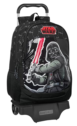 Safta With Trolley Wheels Star Wars The Fighter Backpack One Size