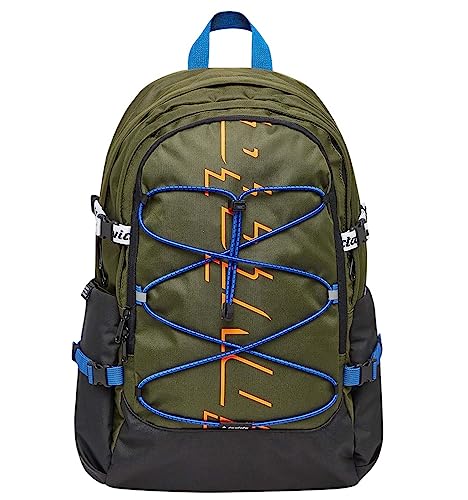Invicta, Zaino Act Plus Backpack, Verde, Doppio Scomparto, Tasca Interna Attrezzata, Zaino Viaggio & Tempo Libero