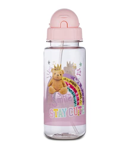 Tri-Coastal Design Borraccia Bear - Fantasia - Borraccia 414 Ml - Mantenimento Temperatura Fino A 12H - Scuola, Viaggio, Tempo Libero - Borraccia Bamb