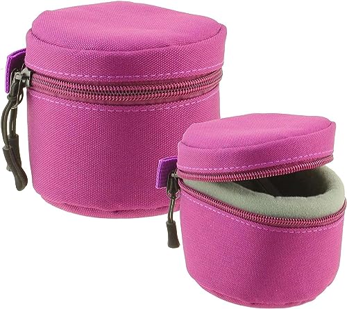 Navitech - Custodia Per Obiettivo Viola Resistente All'Acqua - Compatibile Con Nikon Z 40Mm F/2 Se Lens, Viola, Taglia Unica, Viola, Taille Unique