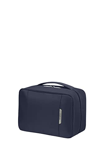 Samsonite Respark Toilet Kit - Beauty Case, 25 Cm, Colore: Blu (Midnight Blue), Blu (Midnight Blue), Respark Toilet Kit - Borsa Da Toilette