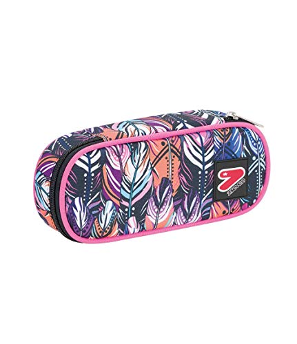 Portapenne Scuola Seven - Plume - Multicolore Fantasia