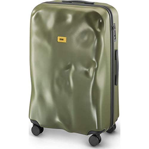 Crash Baggage - Trolley Linea Icon - Bagaglio Da Cabina - 4 Ruote - 40 Litri (Olive Green)
