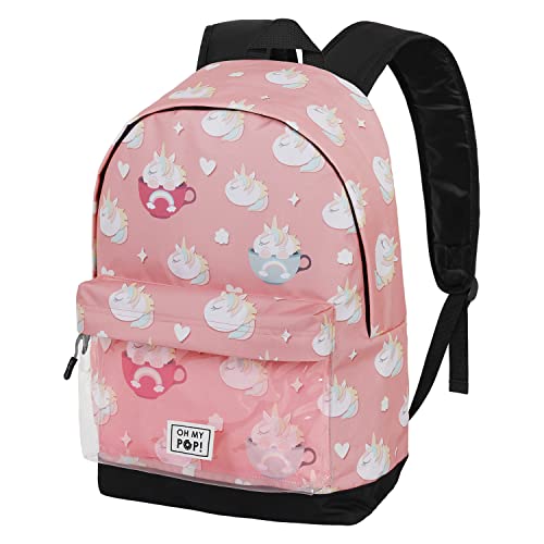 Oh My Pop! Cupnicorn-Zaino Hs Clear, Rosa, 30 X 41 Cm, Capacità 22 L