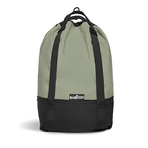 Borsa Babyzen Yoyo, Olive - Per Uno Spazio Addizionale Sul Passeggino Yoyo2 - Include Una Base Robusta, Ruote E Ganci