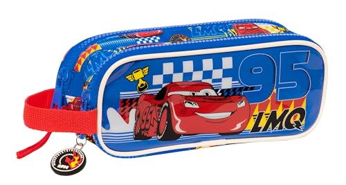 Safta Double Cars Race Ready Pencil Case One Size