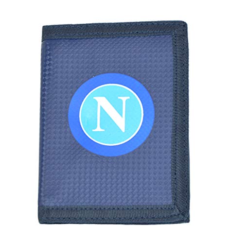 Enzo Castellano Ssc Napoli Portafoglio A Strappo Colore - Blu, Misure - Uni