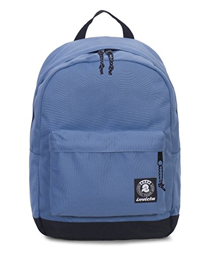 Zaino Invicta - Carlson - Azzurro - Tasca Porta Pc Padded - Americano 27 Lt