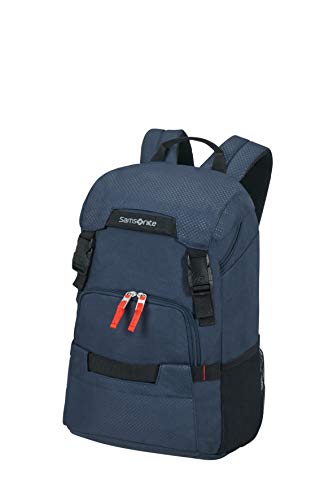 Samsonite Sonora - Zaino Per Computer Portatile L Exp, 15.6 Pollici, 45 Cm, 31/34 L, Blu (Night Blue)