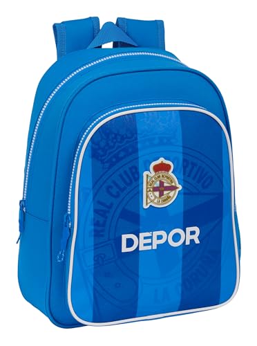 Safta Childish Real Deportivo De La Coruña Backpack One Size