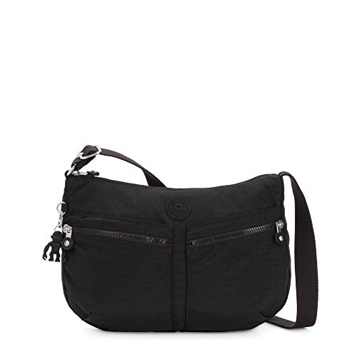 Kipling Izellah - Borsa A Tracolla Da Donna, Nero Nero. (Nero) - K02144
