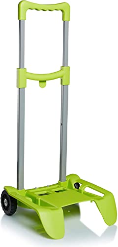 Sj Gang Carrello Trolley Porta Zaino Be Boxplus, Sj Gang, Verde, Scuole Elementari Y Medie