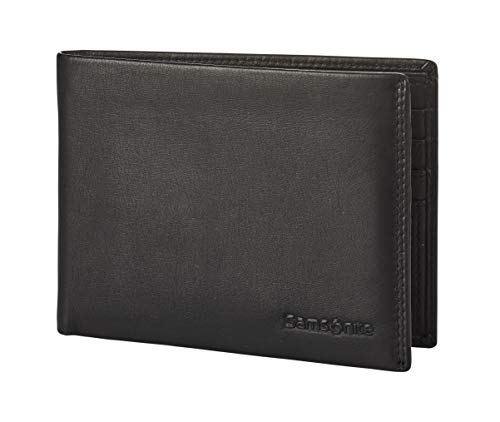 Samsonite Attack 2 Slg, Accessori Da Viaggio Portafogli Uomo, Nero (Black), 13 Cm