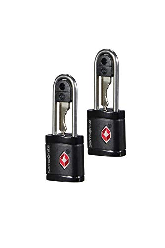 Samsonite Global Travel Accessories Tsa Key Lucchetto Per Valigie, 6 Centimeters, Nero (Black)