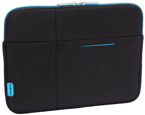 Samsonite Custodia Porta Pc Airglow 13.3", Nero/Blu
