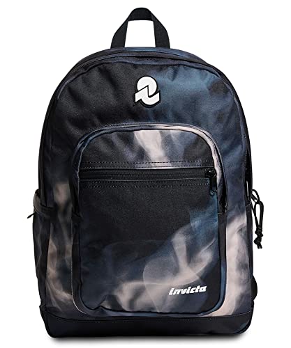 Invicta Zaino, Jelek, Zaino Doppio Scomparto -Tasca Porta Pc, Tasca Porta Borraccia, Zaino Scuola, Viaggio & Tempo Libero, Maxi Capienza 38 Lt