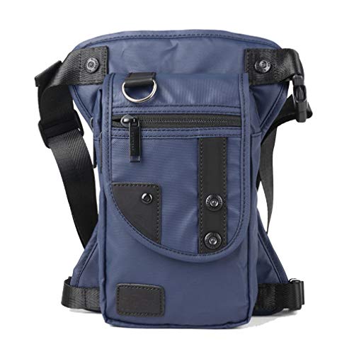 Xieben Oxford Drop Leg Bag Per Uomo Donna Moto Coscia Marsupio Viaggio Pesca Escursionismo Equitazione Ciclismo All'Aperto Multi-Funzione Sacchetto Bl