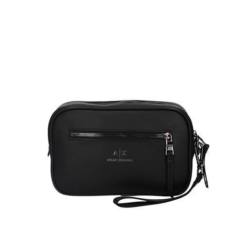 Armani Exchange Borsa Da Toilette Nero