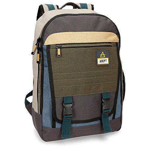Adept Camper Zaino Porta Pc Adattabile Multicolore 32X42X16 Cms Poliestere 13,3" 21.5L