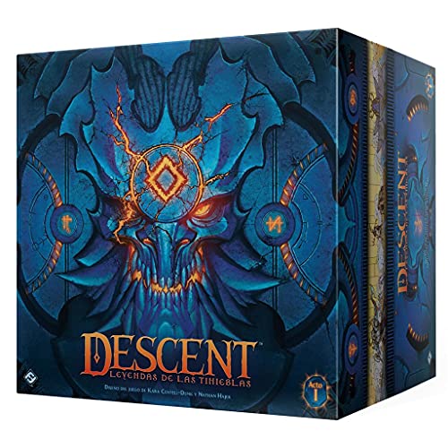 Fantasy Flight Games Descent: Leyendas De Las Tinieblas - Gioco Da Tavolo In Spagnolo