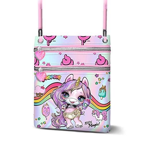 Poopsie Slime Surprise Magic-Borsa A Tracolla Action Mini Verticale, Rosa, 14.5 X 17 Cm