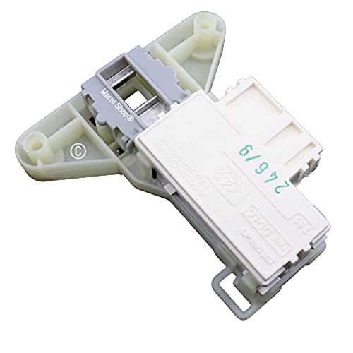 Marel Shop® - Elettroserratura Serratura Blocco Porta 3 Contatti Per Lavatrice Compatibile Con Whirlpool Ignis Per Modelli: Awg160/3 - Awg160/3 - Awg8