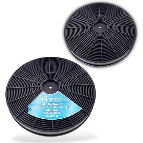 Dl-Pro 2X Filtri Al Carbone Per Aeg Electrolux 9029793776 50294677005 Eff54 Whirlpool 481281718521 Cappa Aspirante