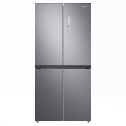 Samsung Frigorifero Quattro Porte Slim Rf48A400Em9/Ef, Total No Frost, Twin Cooling Plus, Motore Digital Inverter Garantito 20 Anni, 488 L, Lxaxp: 83,