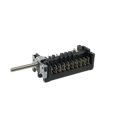 Jcspares® - Commutatore Selettore Manopola Cottura 091C81K Gottak 801004K 9+0 Posizioni Compatibile Con Varie Marche