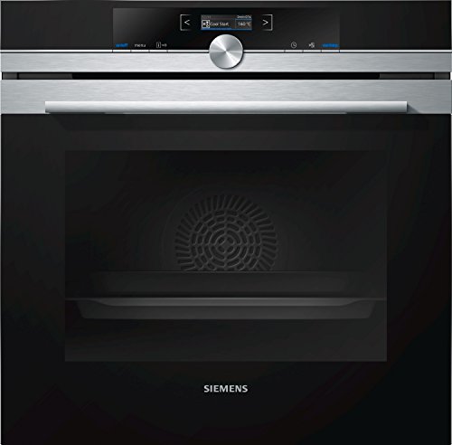 Siemens Hb673Gbs1 Built-In Mini Oven With Microwave Function Cm633Gbs1, Stainless Steel, 3650 W, 71 Litri, Acciaio Inox
