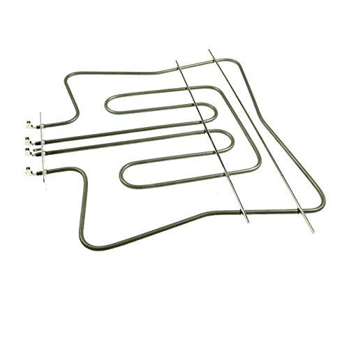 Marel Shop® - Resistenza Doppia Superiore Per Forno Compatibile Con Smeg 1800W + 800W 220V 375X383 Mm Per Modelli : Alfa50X - Alfa55X - Apf2B