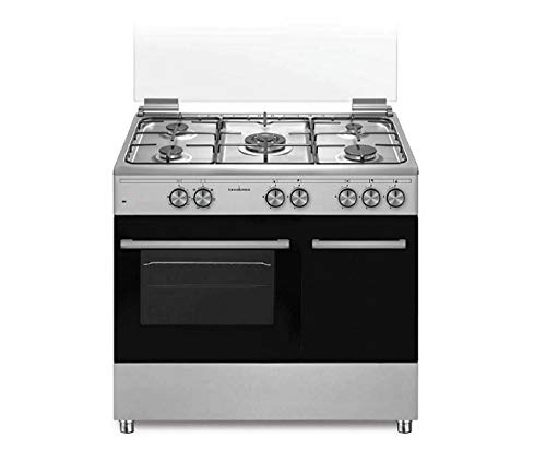 Cucina Gas Schaub Lorenz Ss590Ex 5 Fuochi A Gas Forno Elettrico Classe A 90 X 60 Inox