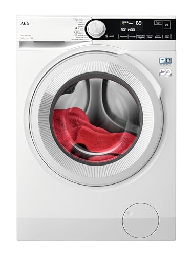 Aeg Prosteam Serie 7000 Lavatrice A Carica Frontale Lr7H114Aw, 11Kg, Classe A, Tecnologia Prosense, Programma Vapore Refresh, Colore Bianco