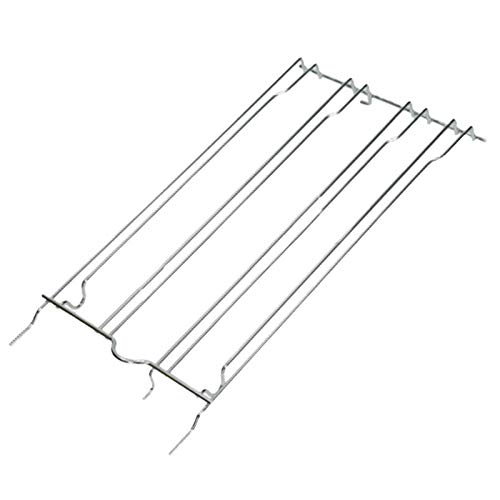Marel Shop® - Supporto Telaio Laterale Sinistro Griglia Per Forno Compatibile Con Smeg Per Modelli: A2Pyid-6 - A2Pyid-8 - A2Wh-6