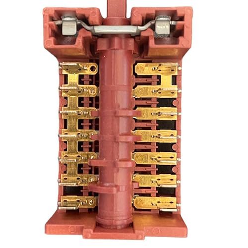 Jcspares® - Commutatore Selettero Regolazione Manopola Cottura Gottak 6+0 Posizioni 7+7 Contatti Compatibile Con Nardi Ed Ulteriori