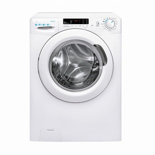 Candy Css4372Dw4111 - Lavatrice Slim (44 Cm), 7 Kg, 1300 Giri, Classe Energetica B