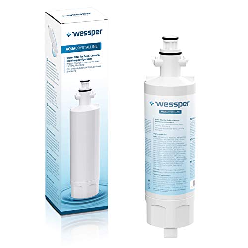 Wessper 4874960100 Sostituzione Filtro Acqua Frigorifero Per Beko 4874960100, 4394650100, 9256712, Sbs4K; Blomberg Iwd1004Et, Kfd9952Pxduk; Grundig 48