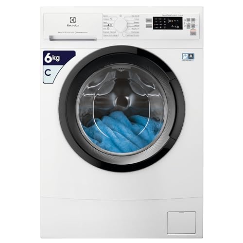 Electrolux Perfectcare 600 Lavatrice A Carica Frontale 6 Kg, Ew6S560I, Tecnologia Sensicare, 1000 Giri, 843X595X378 Mm, Bianco