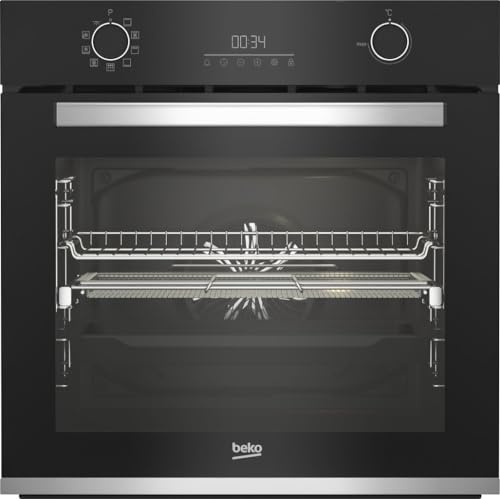 Forno Multifunzione 60 Cm Beko Bbima13302Bmpe 72L Pulizia Pirolisi Classe A+ Vetro Nero