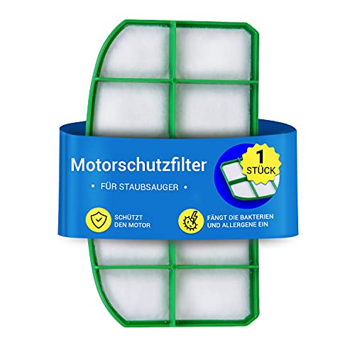 Vioks Filtro Di Protezione Del Motore Per Aspirapolvere, 160 X 95 X 5 Mm, Per Aspirapolvere Vorwerk Folletto Vk200-Vk220 / Vorwerk Accessori E Pezzi D